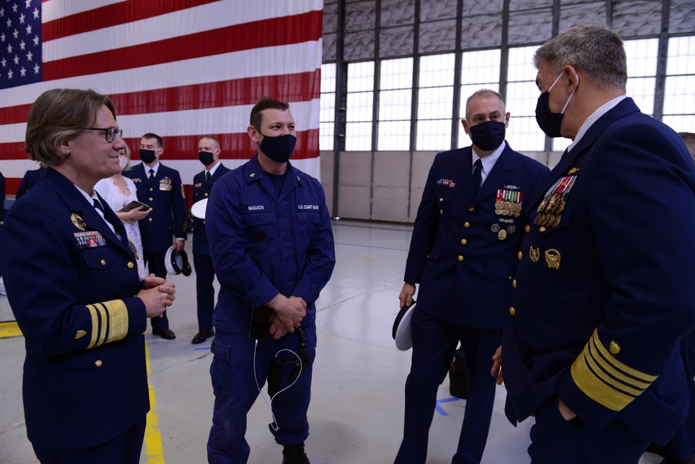 Coast Guard Cutter Douglas Munro decommissioning ceremony