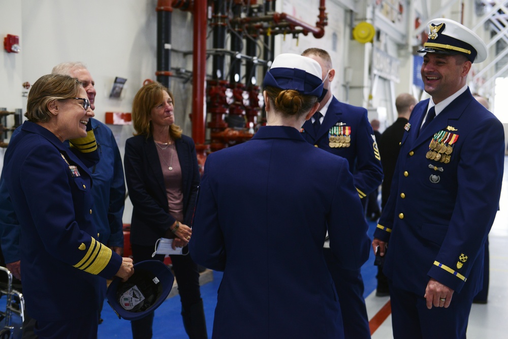 Coast Guard Cutter Douglas Munro decommissioning ceremony