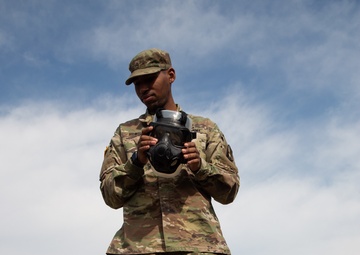 Sgt. Rowell instructs CBRNE class