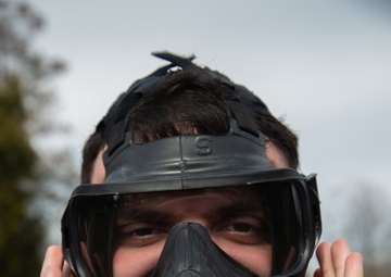 Sgt. Rowell instructs CBRNE class