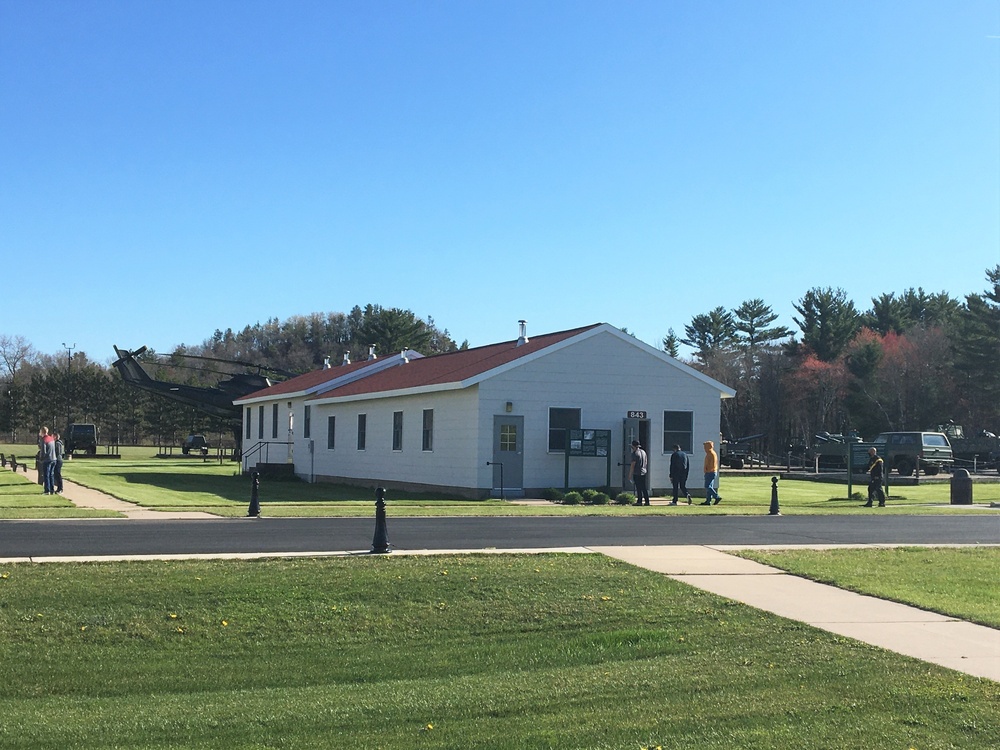 Soldiers tour Fort McCoy Commemorative Area