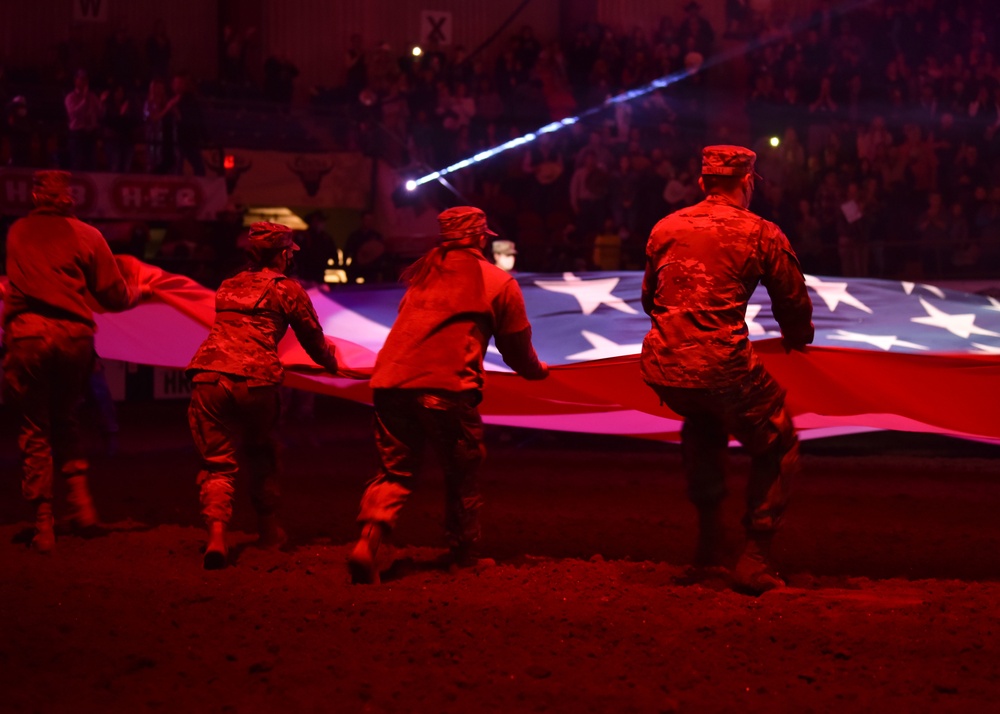 San Angelo rodeo honors military members