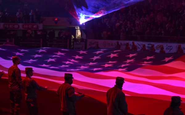 San Angelo rodeo honors military members