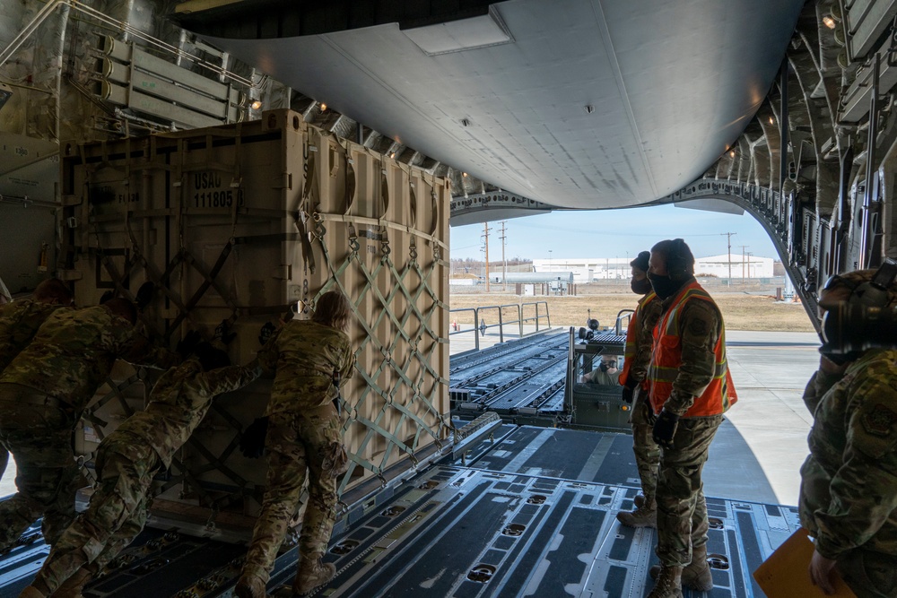 732d Air Mobility Squadron Supports Northern Edge 2021