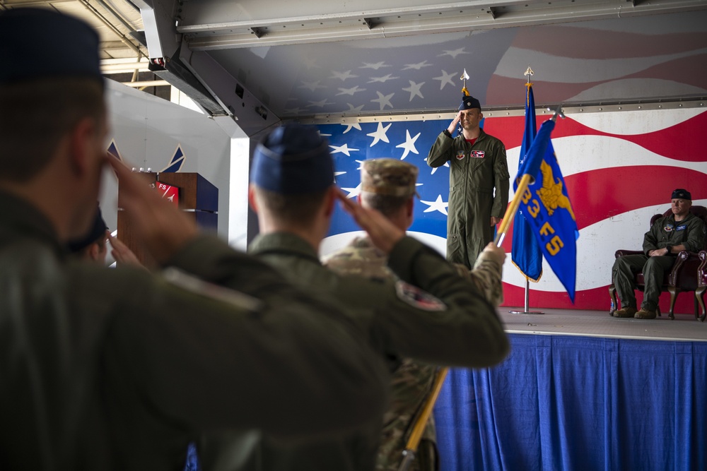 333rd Fighter Squadron welcomes new commander