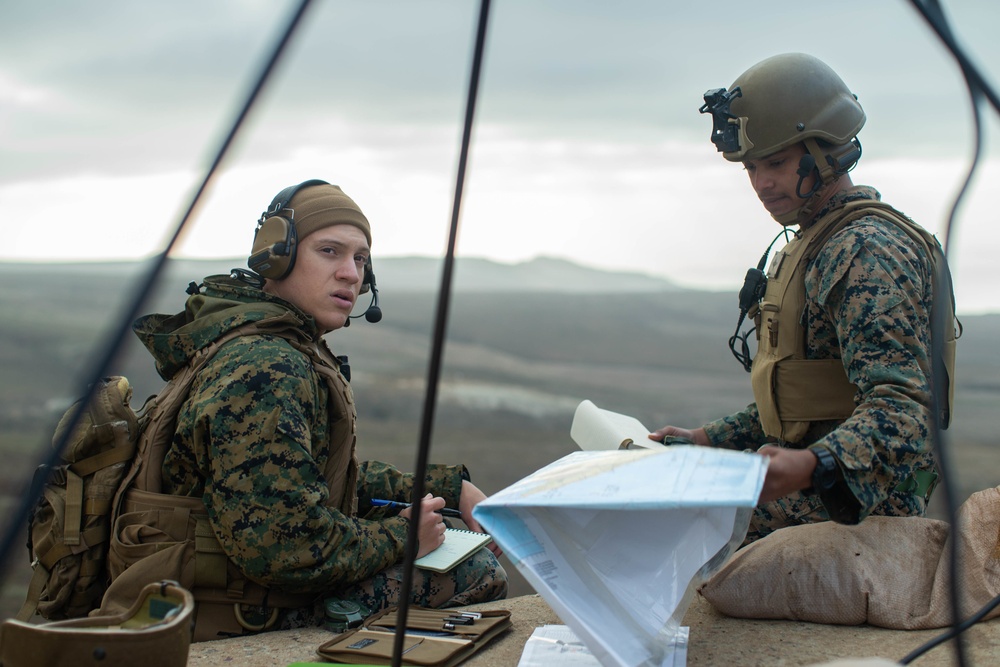 11th MEU Marines Coordinate Naval Fires with USS Kidd