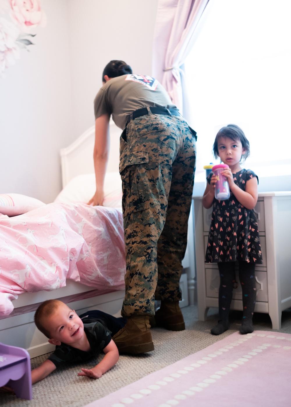 Mothers in the Marine Corps