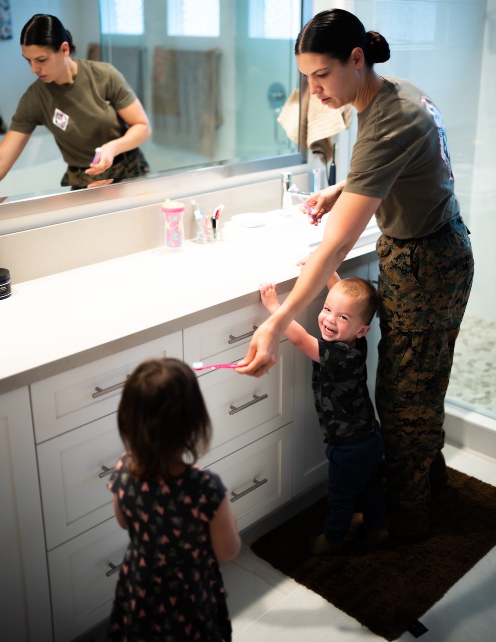 Mothers in the Marine Corps