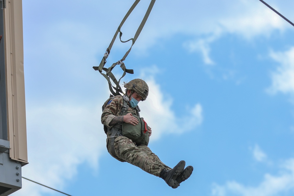 The 82nd’s Panther Brigade trains with the British 16 Air Assault Brigade in preparation for Swift Response 2021