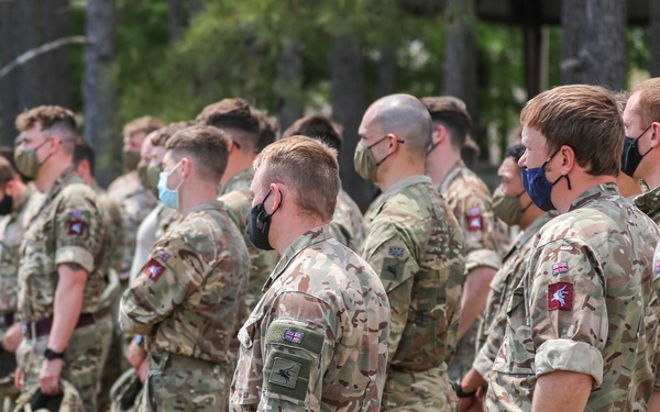 The 82nd’s Panther Brigade trains with the British 16 Air Assault Brigade in preparation for Swift Response 2021