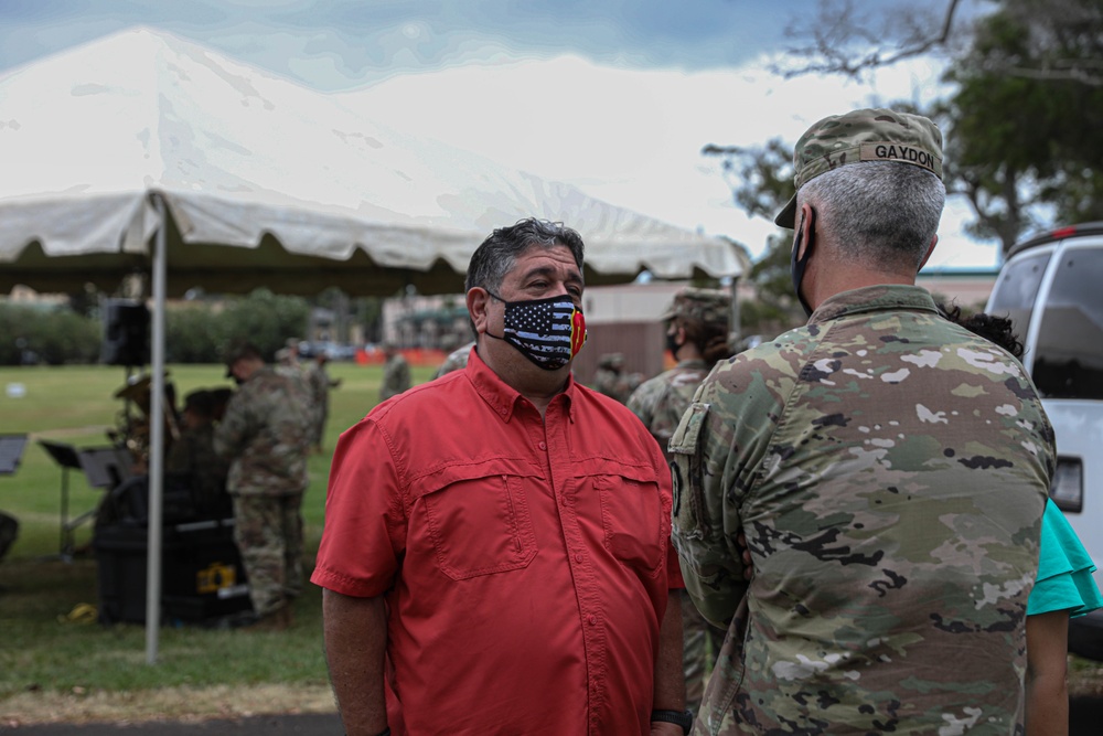 25th Infantry Division Veteran Visits Schofield Barracks