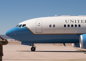Secretary of Defense visits Peterson Air Force Base