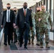 Secretary of Defense visits Schriever Air Force Base