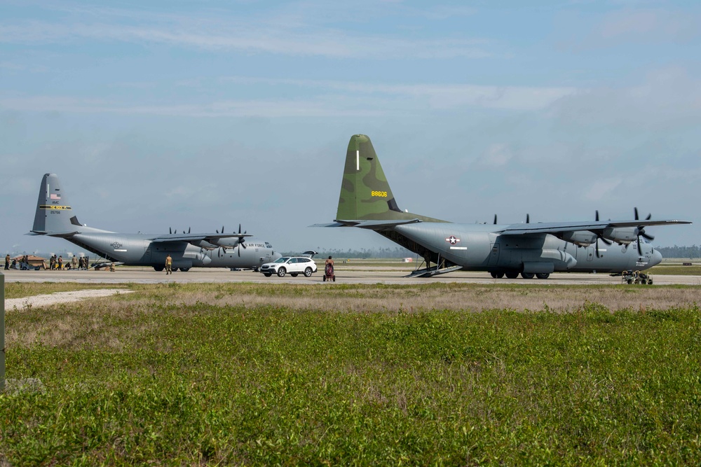 Little Rock AFB C-130Js participate in AGILE FLAG 21-2