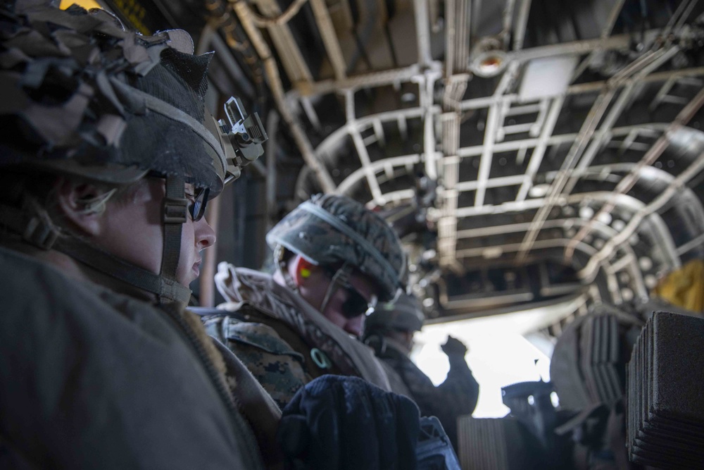 11th MEU Marines Conduct Evacuation Control Center Training Ashore