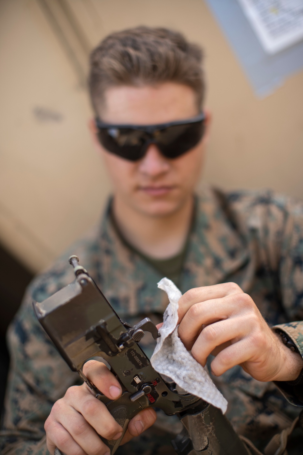 11th MEU Marines improve weapon proficiency aboard USS Pearl Harbor