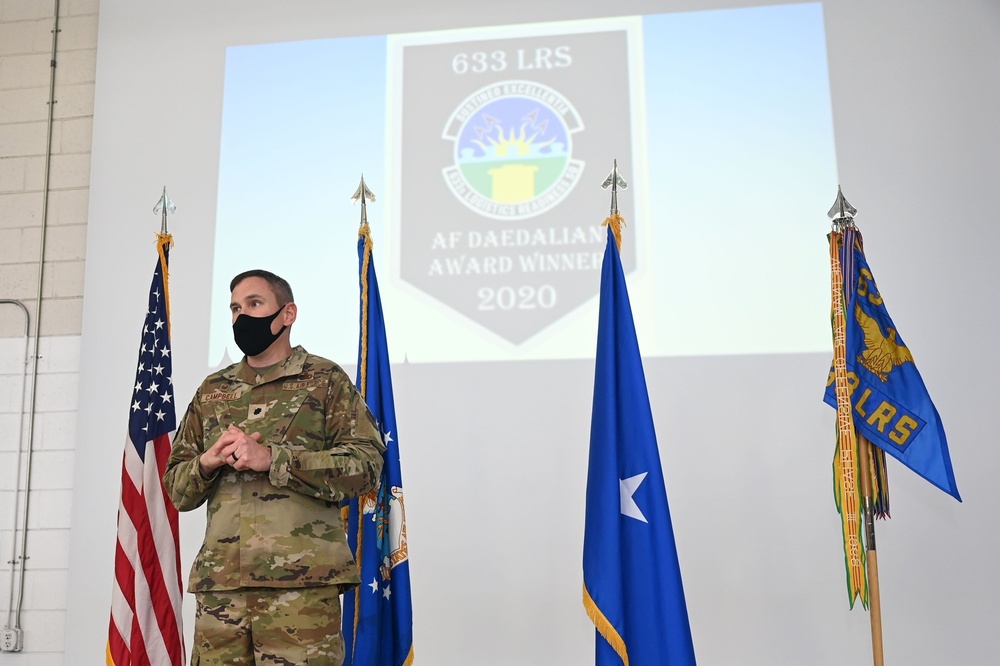 633rd LRS wins AF Logistics Effectiveness Award