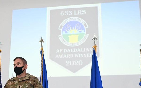 633rd LRS wins AF Logistics Effectiveness Award