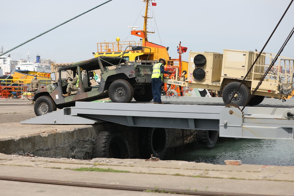 DEFENDER-Europe 21 begins at Durres Port