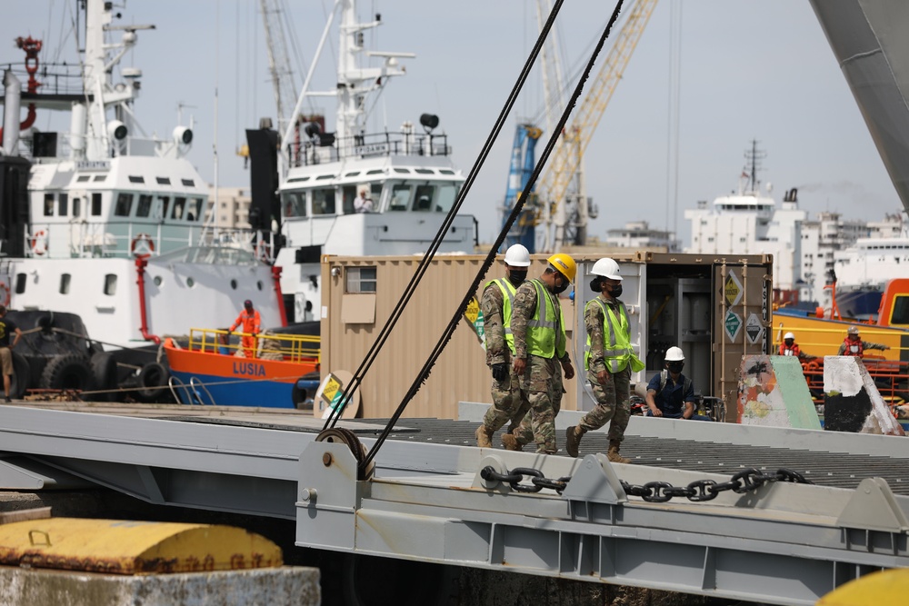 DEFENDER-Europe 21 begins at Durres Port