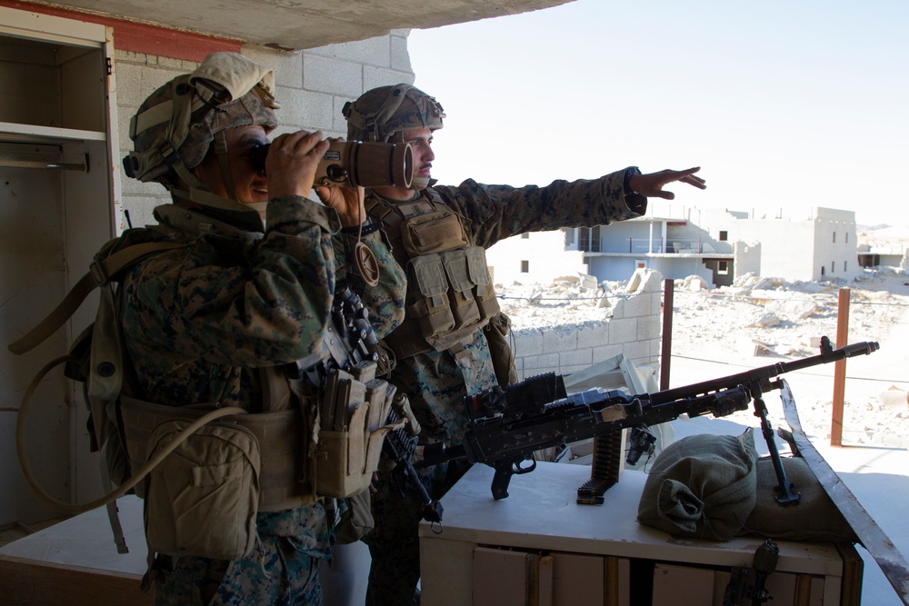 1/23 Marines prepare up for MWX