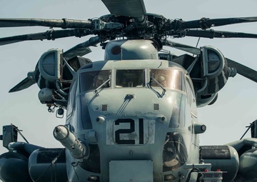VMM-165 (Rein.) conducts flight ops aboard USS Portland