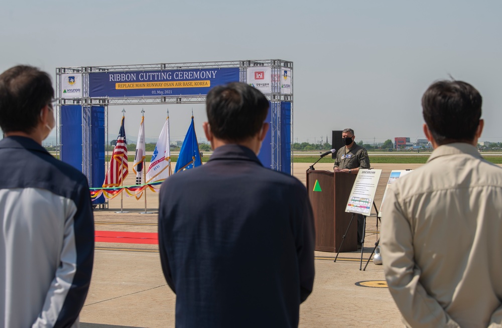 Replace Main Runway-Ribbon Cutting Ceremony