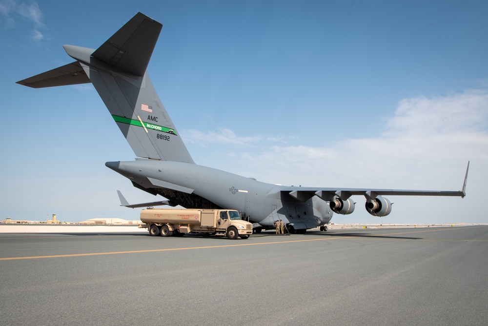 No fuel truck; no problem for AUAB