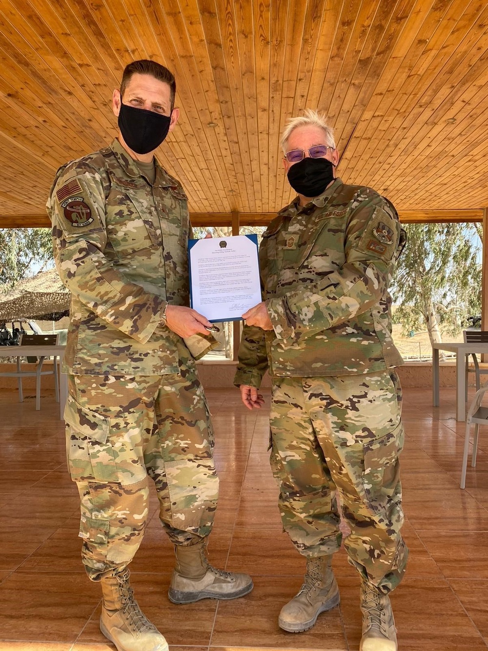 Airman crosses four decade threshold while deployed to the 332nd AEW