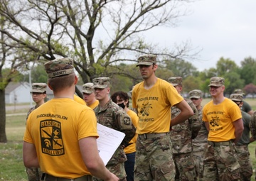 Wichita State ROTC cadets give back through community service