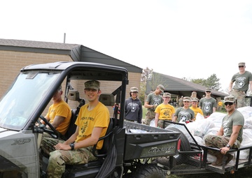 Wichita State ROTC cadets give back through community service