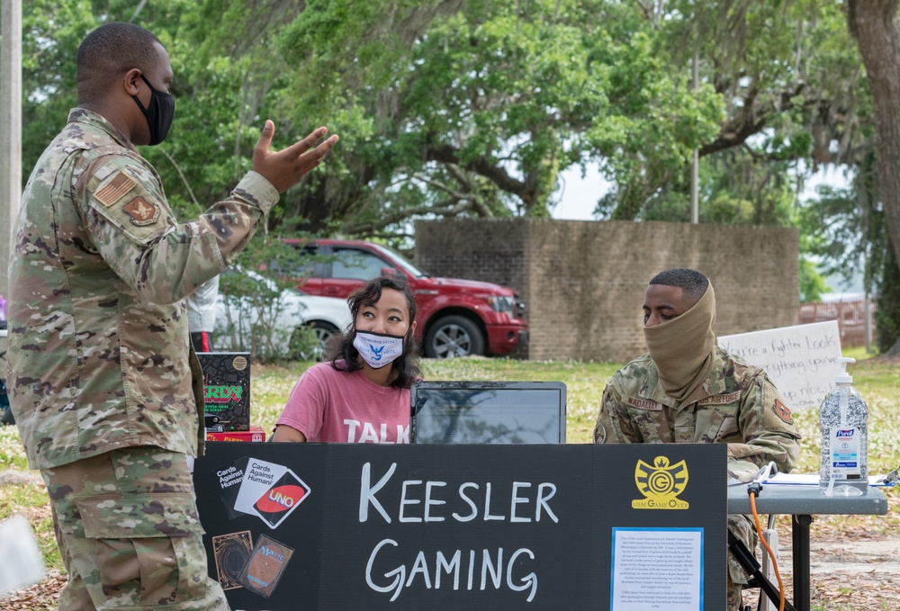 Dragons connect at Keesler Club Day