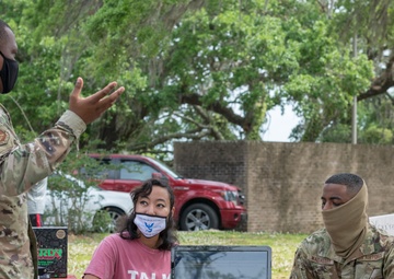 Dragons connect at Keesler Club Day