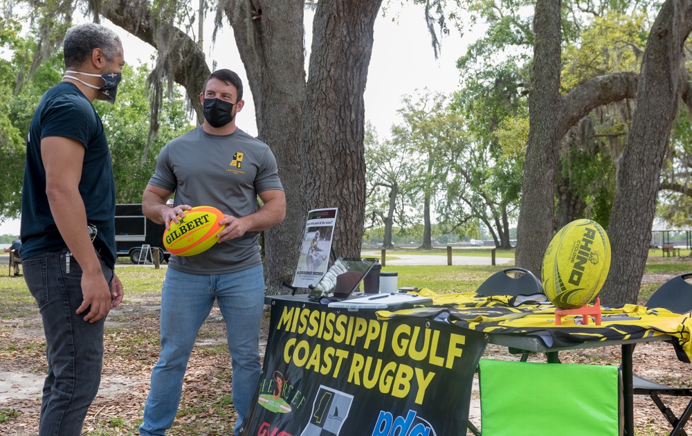 Dragons connect at Keesler Club Day
