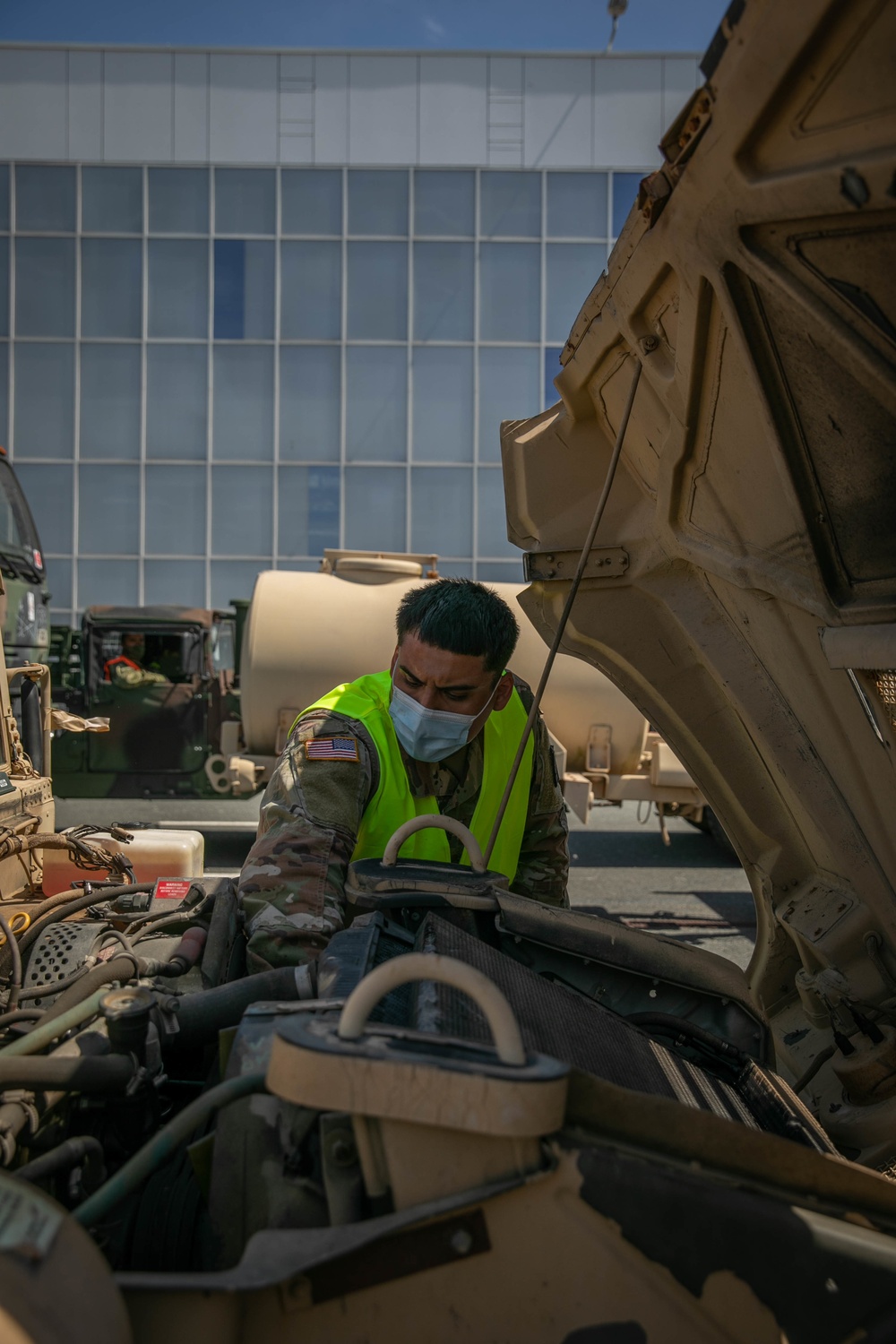 Army mechanics keep fleet running in Zadar