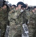 Special Forces Students Don Green Berets at Ceremony