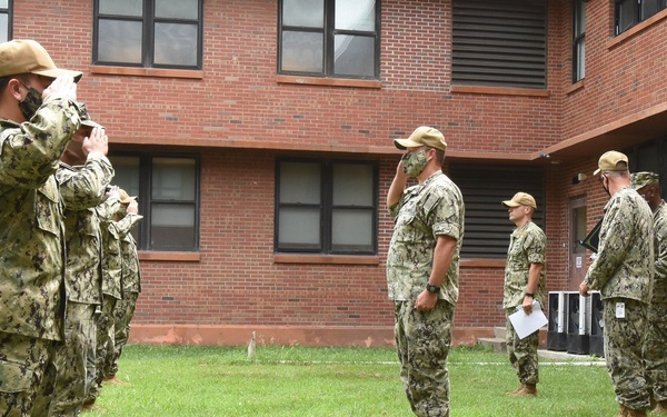 Expeditionary Combat Readiness Center (ECRC) conducts frocking ceremony