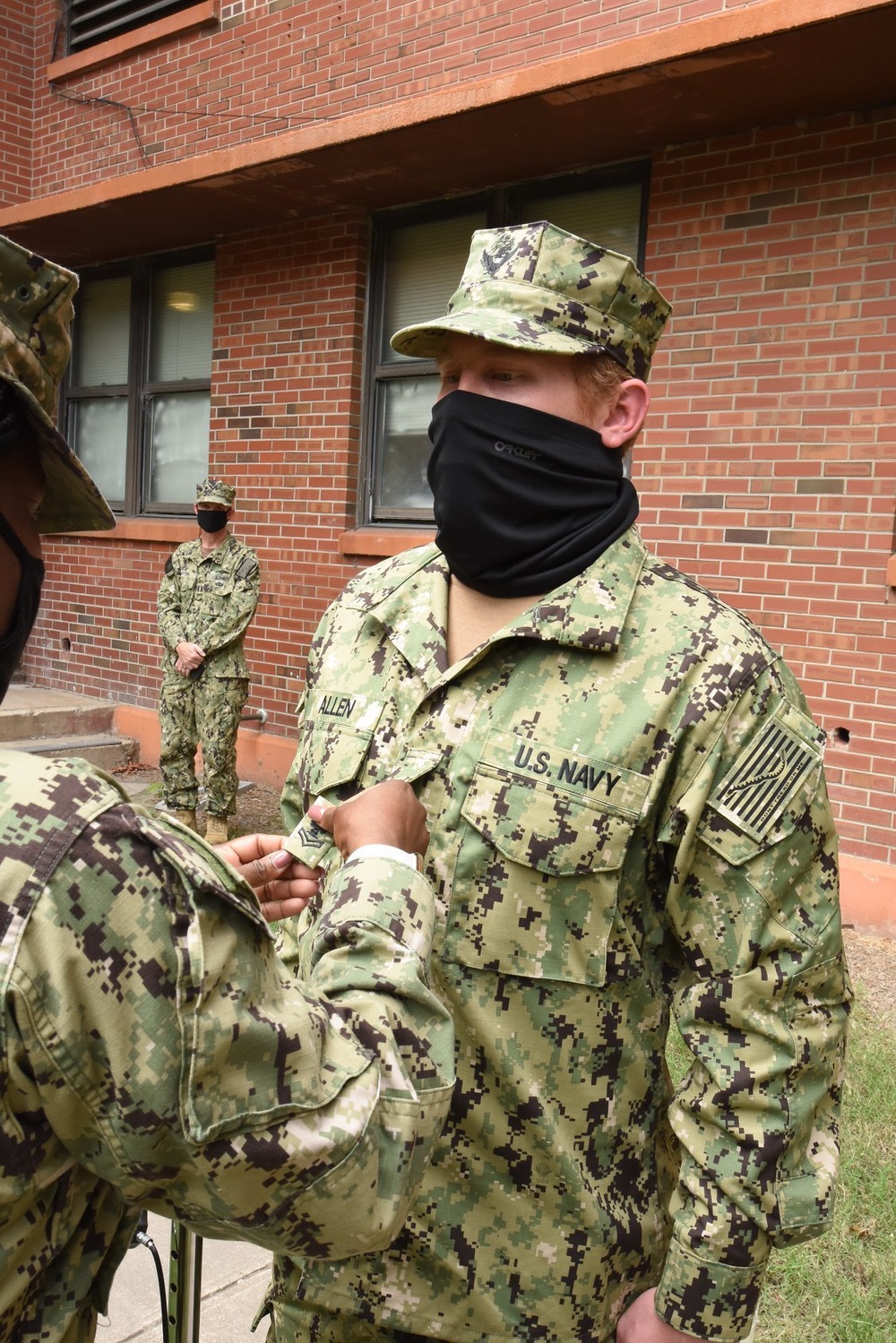 Expeditionary Combat Readiness Center (ECRC) conducts Frocking ceremony