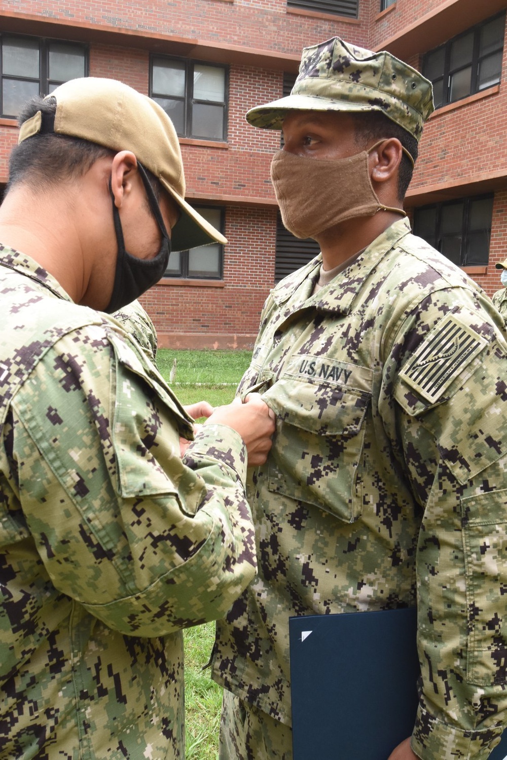 Expeditionary Combat Readiness Center (ECRC) conducts Frocking ceremony