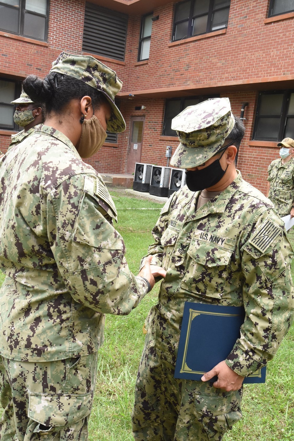 Expeditionary Combat Readiness Center (ECRC) conducts Frocking ceremony