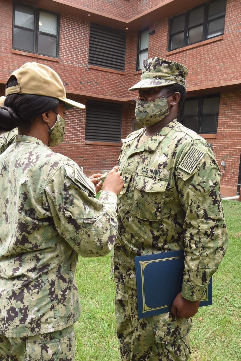 Expeditionary Combat Readiness Center (ECRC) conducts Frocking ceremony