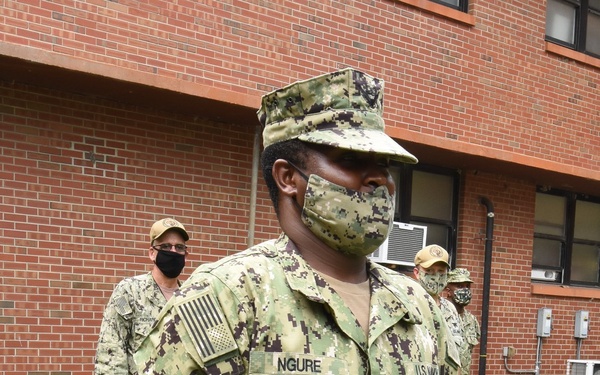 Expeditionary Combat Readiness Center (ECRC) conducts Frocking ceremony