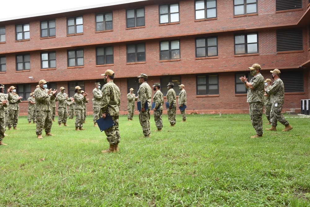 Expeditionary Combat Readiness Center (ECRC) conducts Frocking ceremony