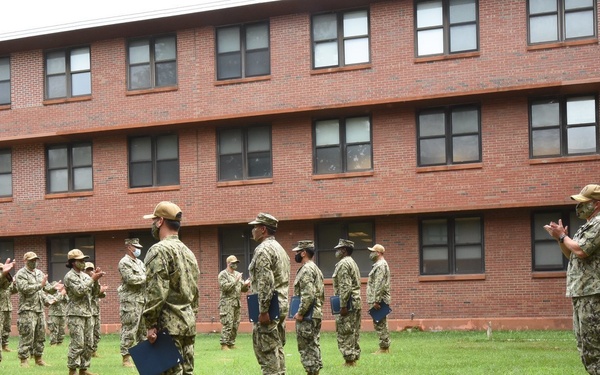 Expeditionary Combat Readiness Center (ECRC) conducts Frocking ceremony