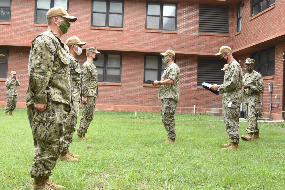 Expeditionary Combat Readiness Center (ECRC) conducts Frocking ceremony