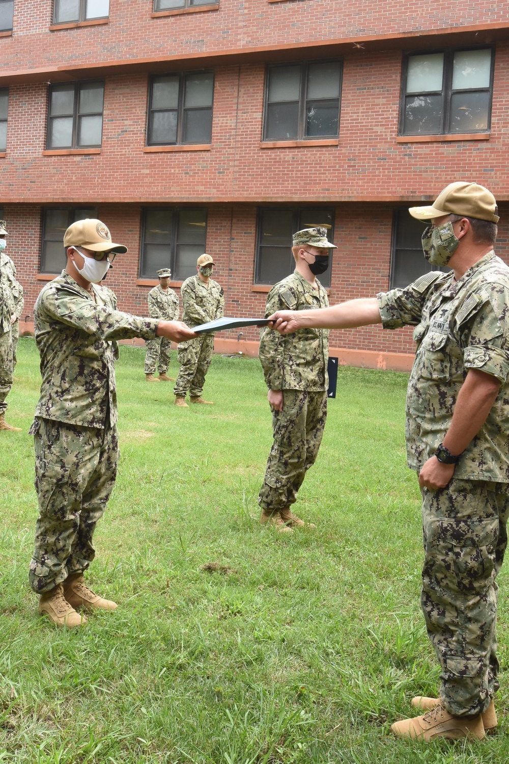 Expeditionary Combat Readiness Center (ECRC) conducts Frocking ceremony