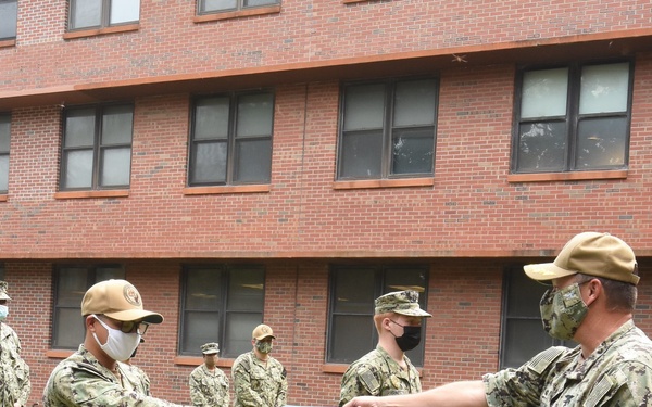 Expeditionary Combat Readiness Center (ECRC) conducts Frocking ceremony