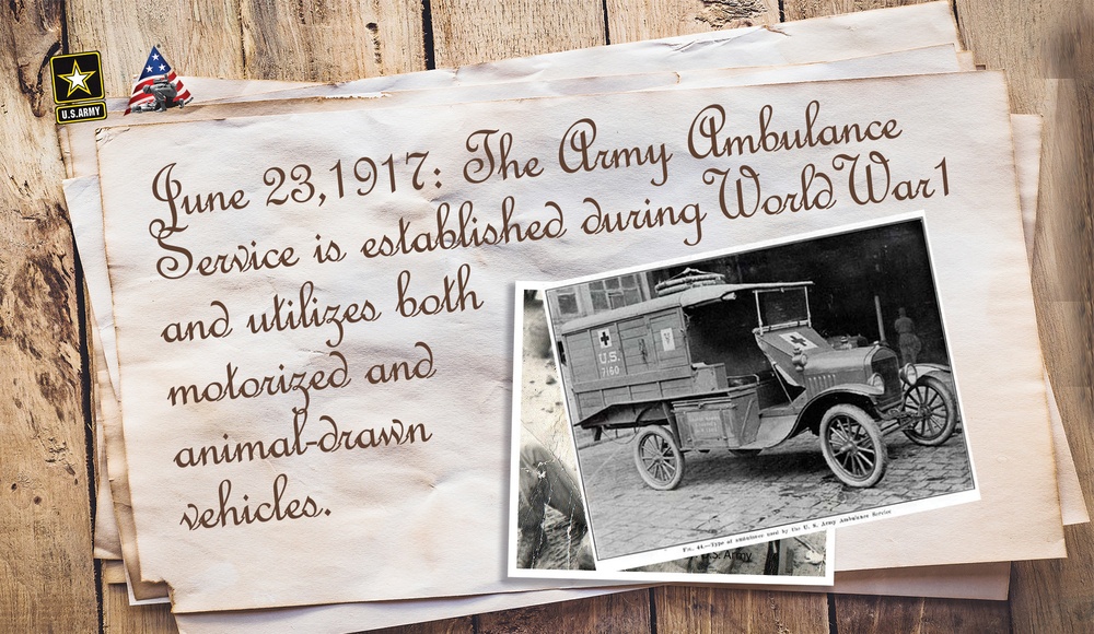 Army Ambulance Service Historical Fact