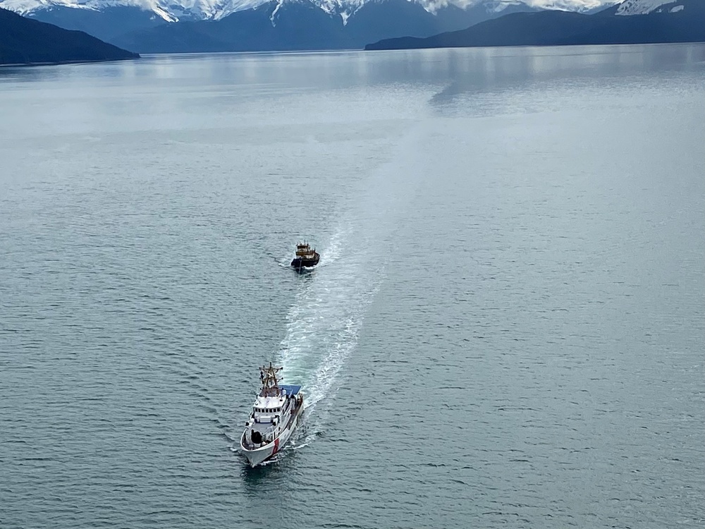 Chronic nuisance vessel scuttled at sea off Southeast Alaska