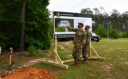 Fort Polk leadership, guests break ground on North Fort car wash